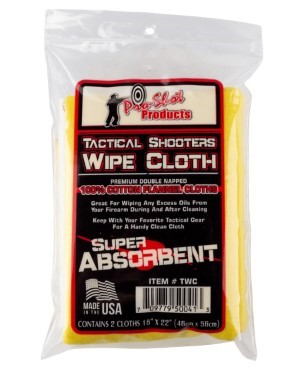 PROSHOT SHOOTERS WIPE CLOTH - 2 QTY. PER BAG TWC - 556 Black Friday Promotion